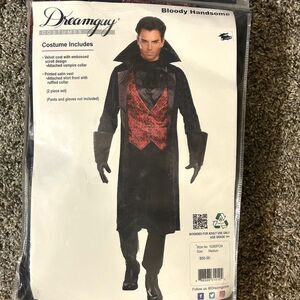 Bloody Handsome Cosplay Halloween Costume Mens Size Medium NEW! Vampire Inspired